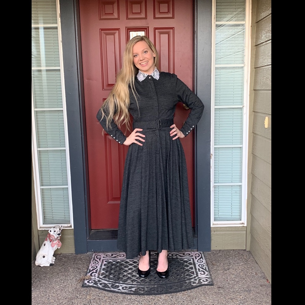 1980’s GEARY ROACK Kamisato Dress, Size 8
